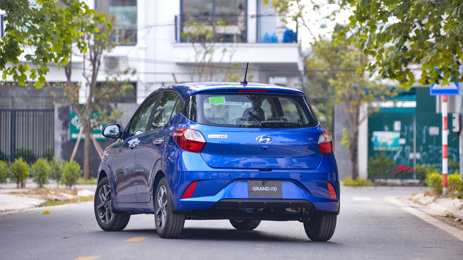 Đuôi xe Hyundai Grand i10