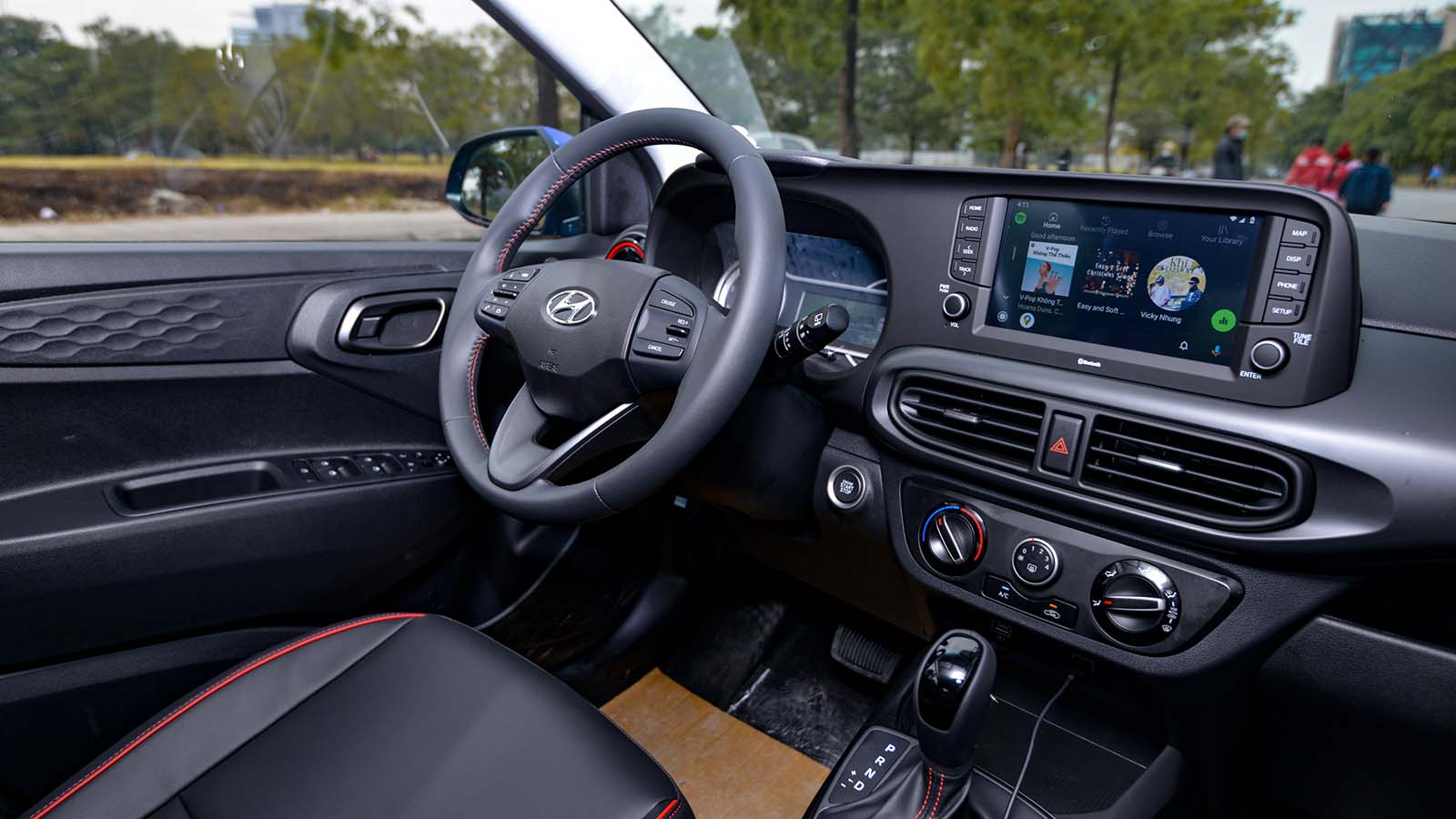 Nội thất xe Hyundai Grand i10