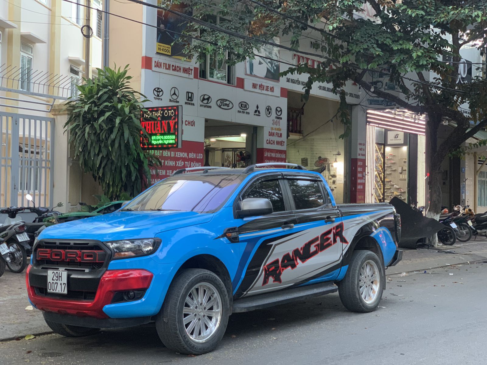 dán xe