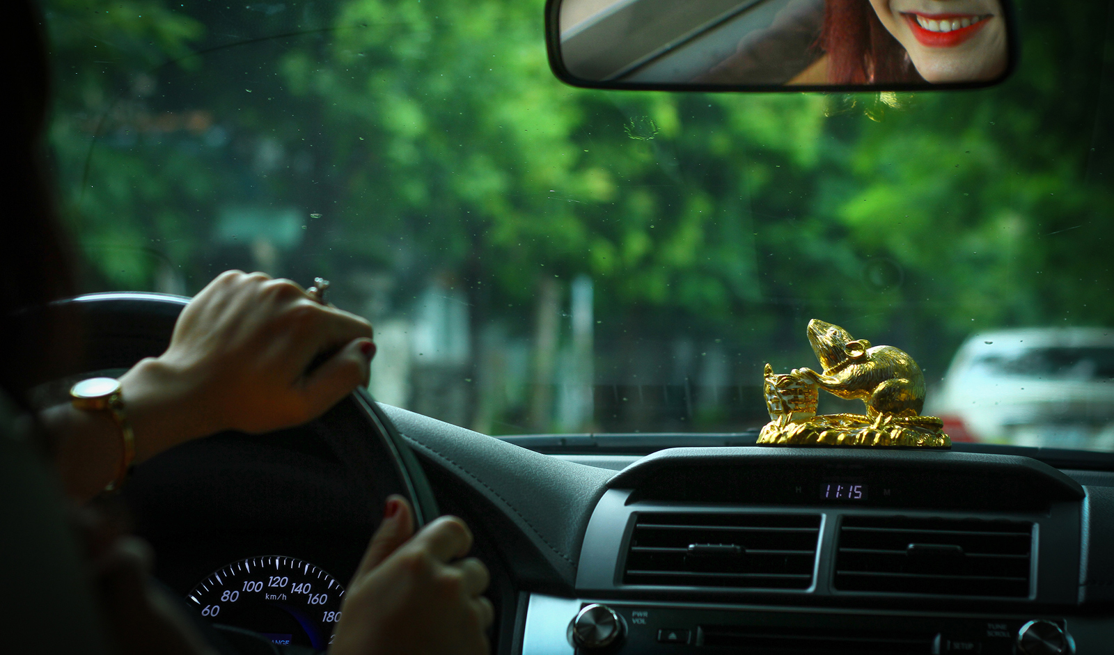 lái xe sau tết