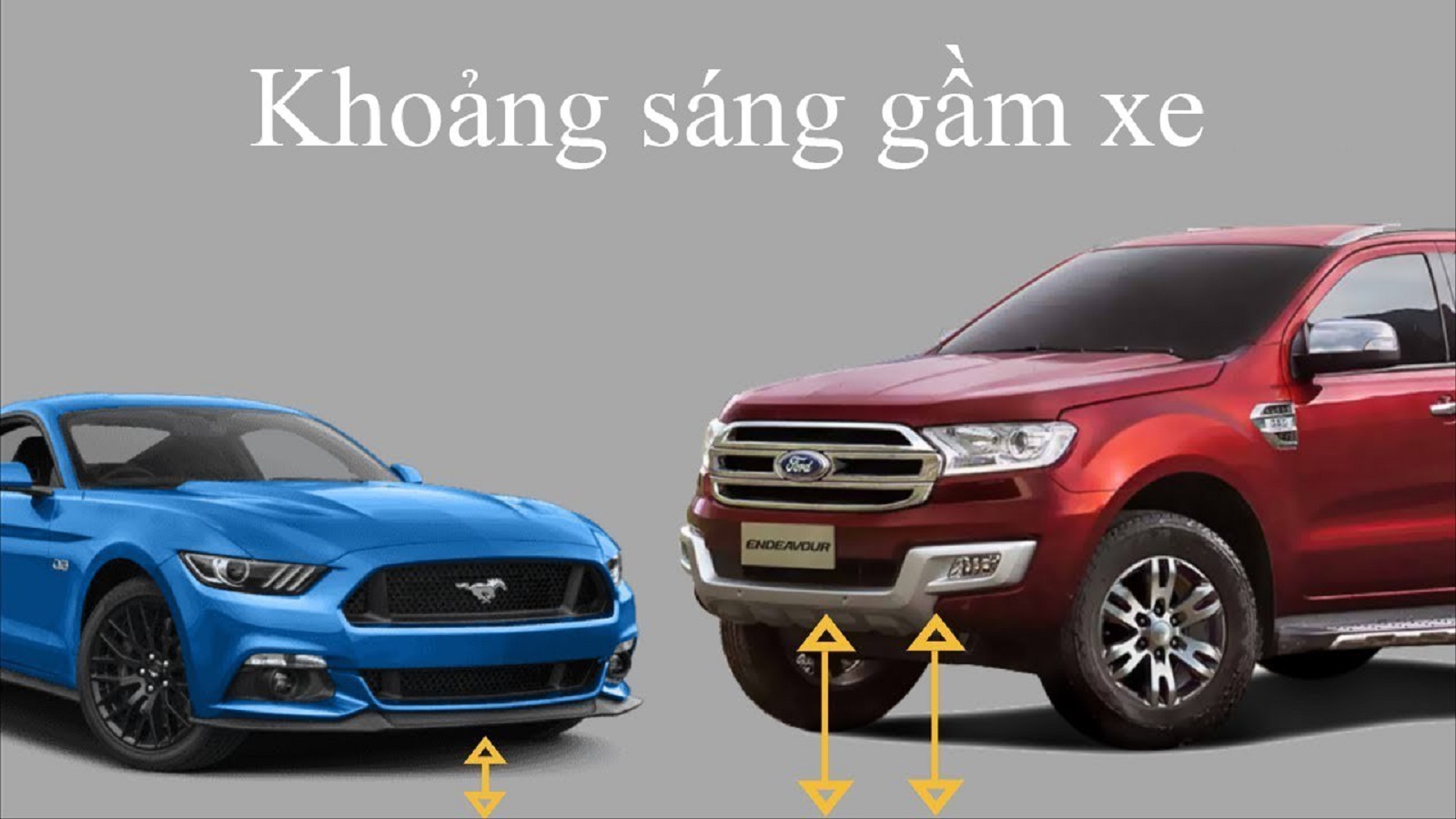 khoảng sáng gầm xe