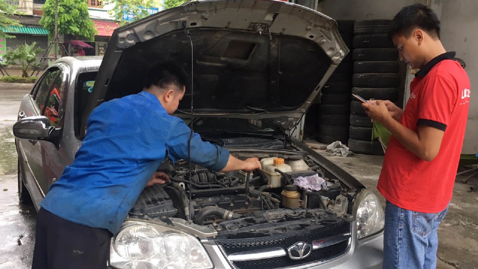 kiểm tra xe ô tô