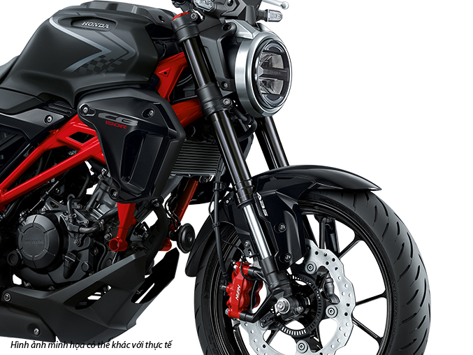 Thiết kế đầu xe Honda CB150R