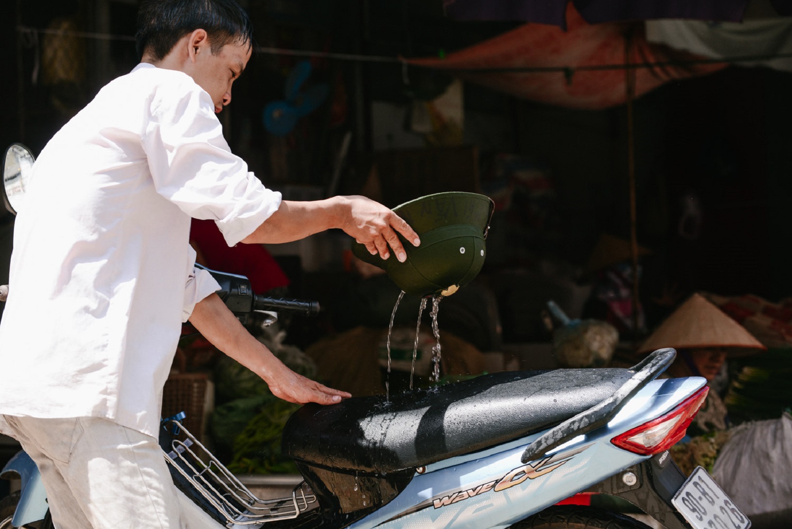 hạ nhiệt xe máy