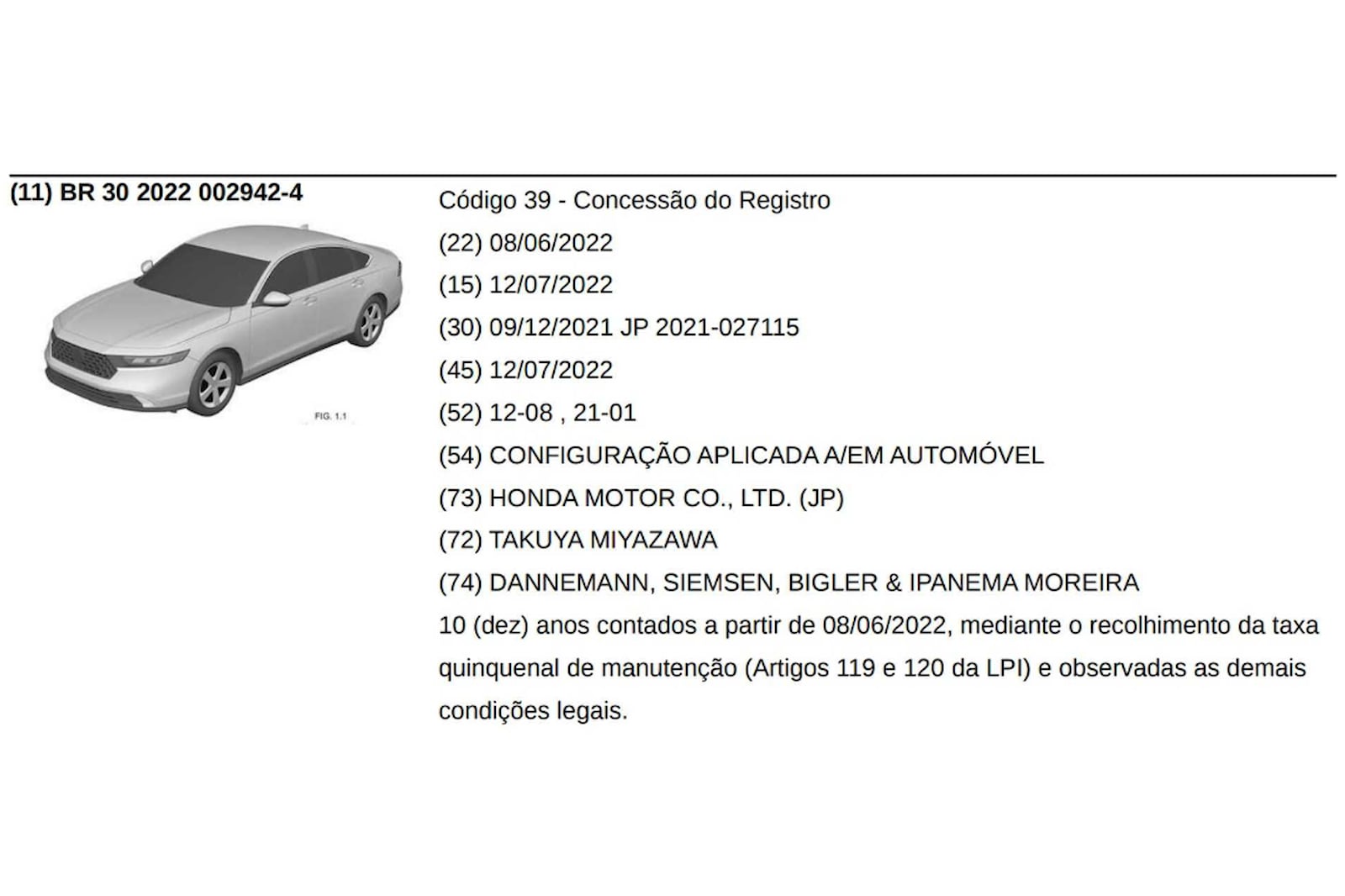 Xem trước Honda Accord thế hệ mới