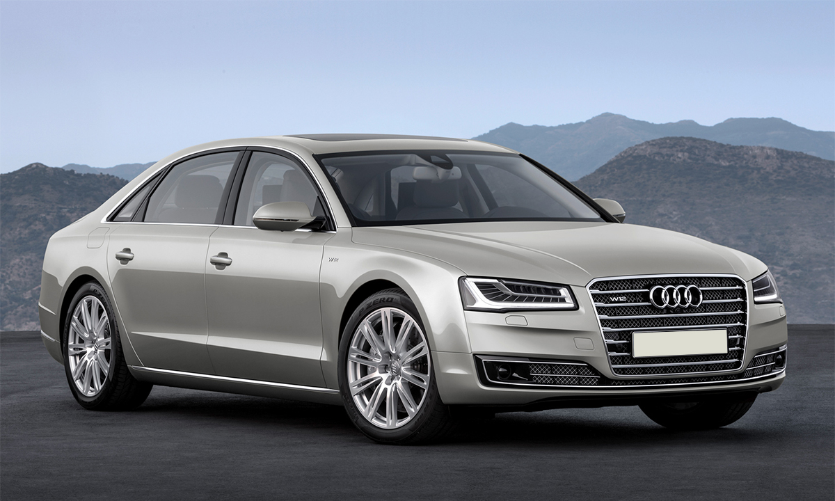 Mẫu xe xe Audi A8L 2014